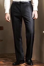 Big & Tall Collezione Pure Wool Single Pleat Trousers