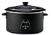 Kitchen & Housewares : West Bend 84496 6-Quart Programmable Crockery Cooker, Black Matte