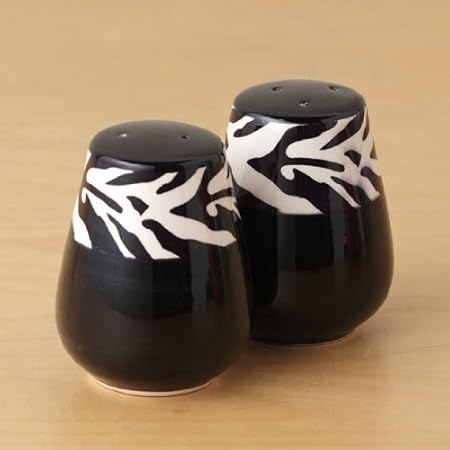 Zebra Salt and Pepper Shakers