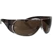 Calvin Klein Wrap Ruthenium Sunglasses