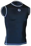 SUB Sports DUAL Compression Fit Baselayer Sleeveless Cap Sleeve Top