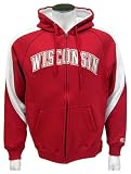 Wisconsin Badgers Men's Varsity Full Zip Fleece Hoodie