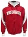 Wisconsin Badgers Men's Varsity Full Zip Fleece Hoodie