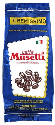 Musetti(ムセッティー) クレミッシモ コーヒー 250g(豆)
