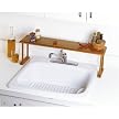 Lipper International Bamboo Over-the-Sink Shelf