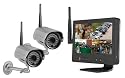 Lorex LW2602 Ultra Digital Wireless Quad Surveillance System with 7" LCD and two Digital Wireless Color Surveillance Cameras