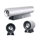 bazoo B_SP 2.1 230 ODI "Odin" 2.1 Aluminium Lautsprecher, 12W RMS