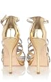 Strappy Metallic Sandal
