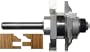 Magnate 9001 Reversible Stile & Rail Router Bits - Ogee Profile; 7/8" Cutting Height