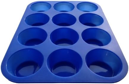 Silicone 12 Cup Muffin Pan, Plus Free Access To 100s Of The Latest Cupcake Recipes Which Will Be Updated Monthly, a Great English Muffin Pan, Throw Away Your Stainless Steel Muffin Pans and Grab This Pro Muffin Pan. These Muffin Pans Are Nonstick, Rubber Muffins Pan, Makes Great Cupcakes, Large Cupcake Tray, Super Easy to Clean. The Last Muffin Pan You Will Ever Buy!