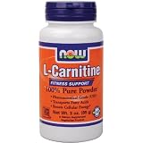 NOW Foods L-Carnitine Powder, 3 Ounces
