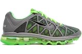 Nike Air Max+ 2011 メンズランニングシューズ 大きめのサイズ有り　クールなグレー/ブラック-ネオライム 並行輸入品　アメリカ販売品