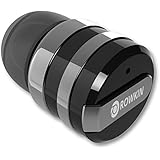 Wireless Headphone, Rowkin Mini Bluetooth 4.1 Sport In-Ear Earbud Headset with Noise Cancelling Mic and Portable Charging Case. Smallest Cordless Hand-free Earphone for Music and Calls (Space Gray)