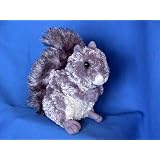 Plush Nutty Gray Squirrel 6.5"