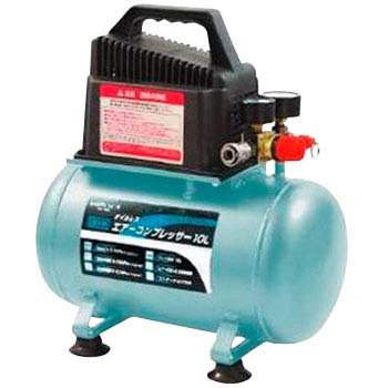 ACP-130OL　EARTH MAN オイルレスエアーコンプレッサー　10L