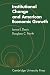 Books : Institutional Change and American Economic Growth