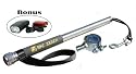 K-9 Bike Jogger Bike Leash System - with BONUS Bicycle Head light and 5 LED back Light set