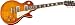 Gibson Custom 50th Anniversary 1960 Les Paul Electric Guitar - Version 2 with Elliptical Neck Sunset Teaburst