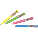 Rhode Island Novelty Ten Color Shuttle Pens 1 dz