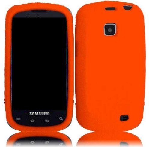 Straight Talk 720C SCH-S720C Silicone Soft Skin Case for Samsung Galaxy Proclaim - Orange