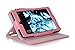 Fire HD 6 2014 Case, roocase Dual View Fire HD 6 Folio Case Cover with Stand [Supports Auto Sleep/Wake Feature] for Amazon Fire HD 6 2014, Pink