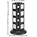 Vertical Power Strip Lanshion Smart 14-Outlet Surge Protector 4-USB Charge Station Socket 6.5ft Extension Cord(Black)