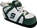 Comfy Feet Michigan State Spartans 01 College Logo Slippers