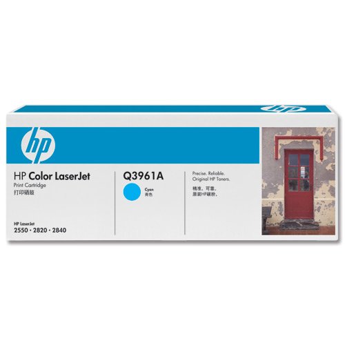 Hewlett Packard [HP] Laser Toner Cartridge Cyan - Q3961A