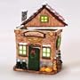 Kurt Adler J4074 9.85 in. Porcln Lodge House Candy