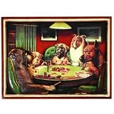 RAM Poker Dogs With Cigars Dog Wall Dcor