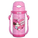 THERMOS 真空断熱ストローボトル 0.37L ディズニー ミニー ピンク FEQ-401DS P