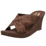 KORK EASE Womens Geena Cork on Cork Wedge Sandal