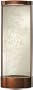 Bamboo Etched Glass 90" High Decorative Fountain