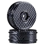 Duratrax Graphite Pattern Dish Wheel Vendetta Tc (2) by Duratrax