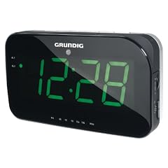 Grundig Sonoclock 490 Uhrenradio (LED-Display) schwarz/silber