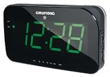 Grundig Sonoclock 490 Uhrenradio (LED-Display) schwarz/silber