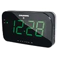 Grundig Sonoclock 490 Uhrenradio (LED-Display) schwarz/silber