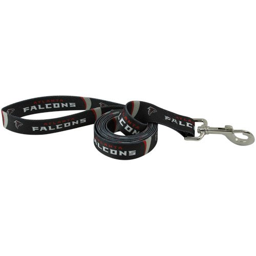 Atlanta Falcons 6' Black Pet Leash