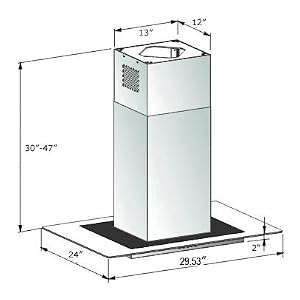 Style Az610i 75 Stainless Steel Island