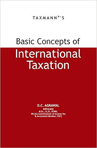 Basic Concepts of International Taxation