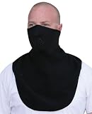 ZAN HEADGEAR/BOBSTER HALF MASK W/FLEECE NECK BLACK WNFM114HF