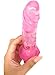 Mini Vibration Massager Female Dildo Vibrator for Women - Small Pink Sex Toy - Small Vibrating Dildo - Waterproof Vibe for Sexual Pleasure - 30 Day Guarantee