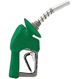 Husky 159463N-03 New X Light Duty Diesel Nozzle with 3-Notch Hold Open Clip, Full Grip Guard and 1808 Waffle Splash Guard