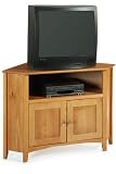 Hawthorne Corner Tv/vcr Stand 30hx43.5w Oak