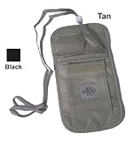 Undercover Neck Pouch Travel Accessory - In Your Choice of Colors