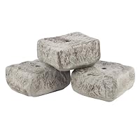 RTS Home Accents 5506-000103-0000 Rock Lock End Pieces - 3 Pack
