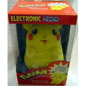 Pokemon Electronic Plush: Pikachu