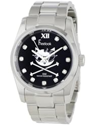 Freelook Womens HA5304-1D Viceroy Kitty Black Dial Stainless-Steel Case and Bracelet Watch