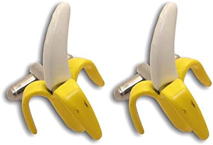 The British Belt Company Banana Cufflinks