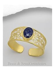 Cuff Bracelet In Brass